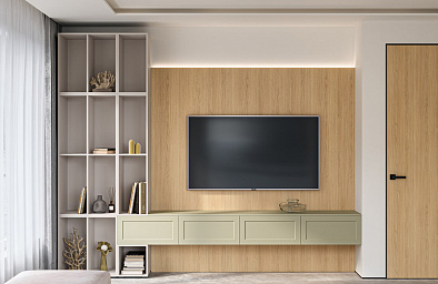 Мебель для гостиной ФРЕСКО эмаль